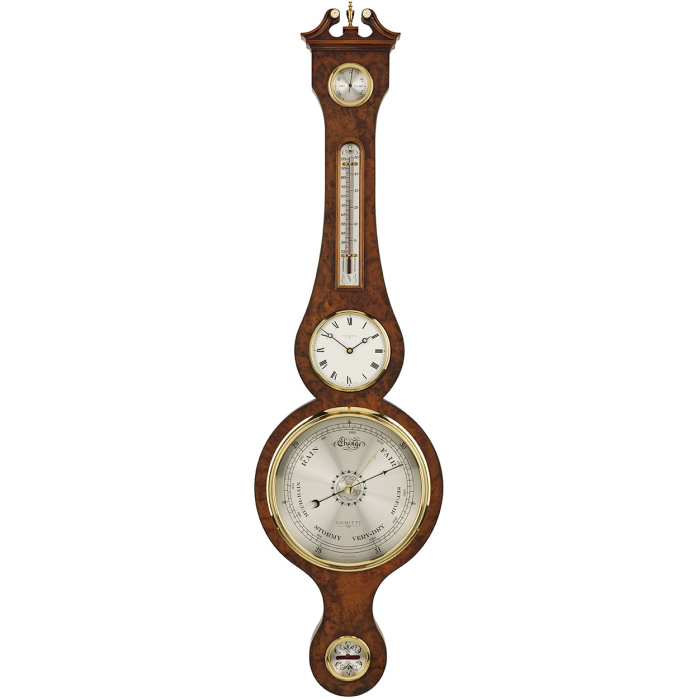Часы-барометр "The Regency Banjo With Clock"